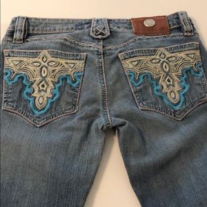 Antique Denim Flare Jeans Size 26